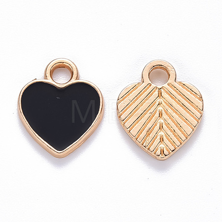 Alloy Enamel Charms X-ENAM-S121-041A-1