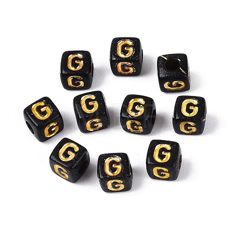 Opaque Acrylic Beads SACR-T035-20G-1