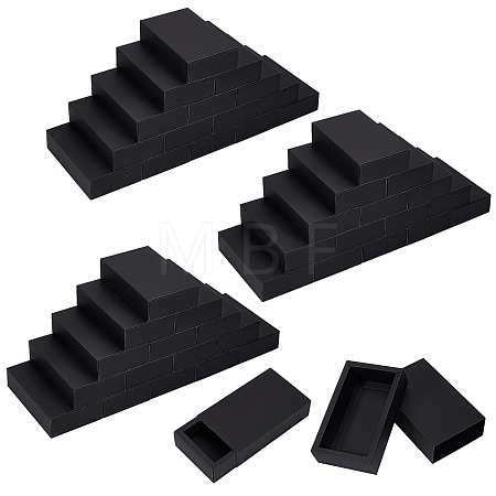 70Pcs Kraft Paper Folding Boxes CON-WA0001-19-1