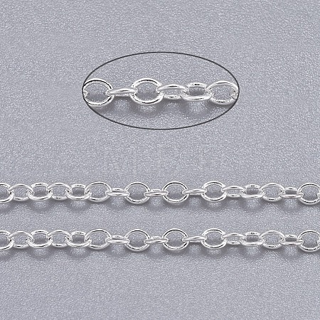 Brass Cable Chains CHC-034Y-S-NF-1