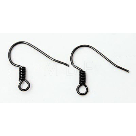 Brass Earring Hooks KK-Q367-B-1