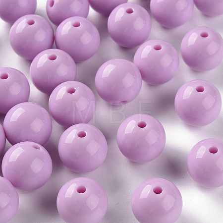 Opaque Acrylic Beads X-MACR-S370-C16mm-A03-1