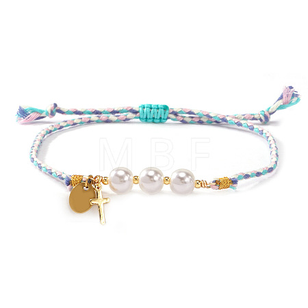 304 Stainless Steel Charm Bracelets CV1469-3-1