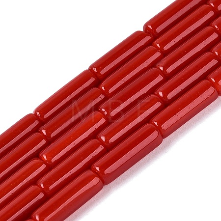 Opaque Solid Color Glass Beads Strands X-GLAA-N070-01A-C01-1