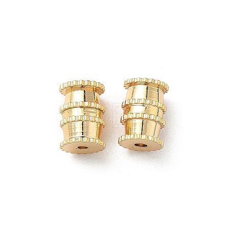 Brass Screw Clasps KK-Z136-44C-G-1