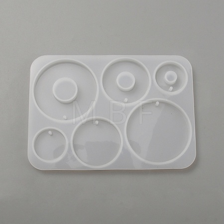 Round & Donut DIY Silicone Pendant Molds SIMO-TAC0001-10-1