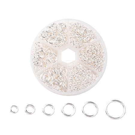 1 Box of Iron Open Jump Rings IFIN-JP0016-01S-1