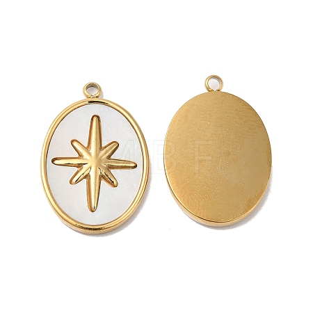 Ion Plating(IP) 304 Stainless Steel Pendants STAS-Q215-31G-1