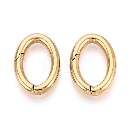 304 Stainless Steel Spring Gate Rings STAS-N115-72B-G-1