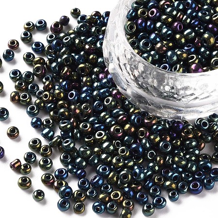 (Repacking Service Available) 8/0 Glass Seed Beads SEED-C018-3mm-605-1