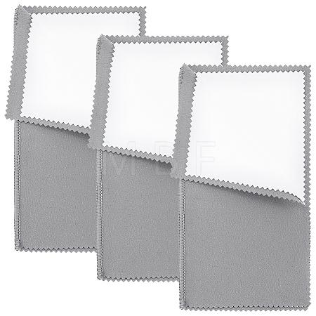 3 Sheets 4 Layers Silver Polishing Cloth AJEW-BBC0002-17A-1