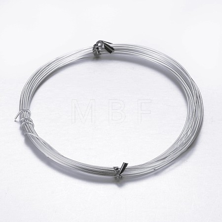 Round Aluminum Craft Wire AW-D009-1.5mm-10m-21-1