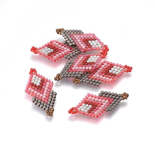 MIYUKI & TOHO Handmade Japanese Seed Beads Links SEED-A029-AB13-1