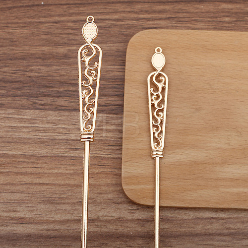 Alloy Hair Sticks Findings PW-WG14FAC-03-1