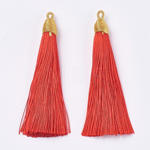 Polyester Tassel Big Pendants Decoration FIND-I007-A14-1