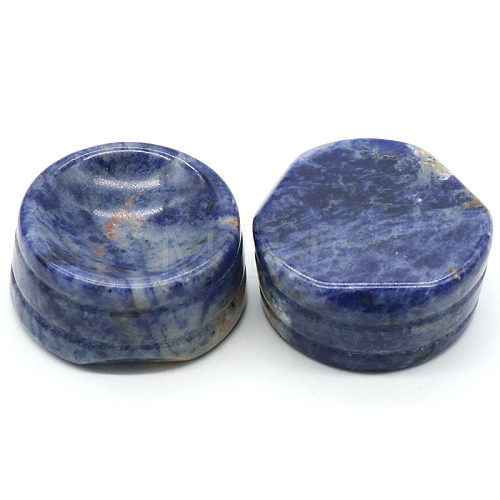 Natural Sodalite Display Base Stand Holder for Crystal WICR-PW0001-16P-1
