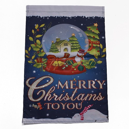 Garden Flag for Christmas AJEW-H108-B30-1