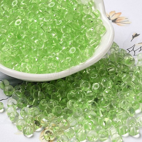 Transparent Acrylic Beads X-MACR-K359-02K-1