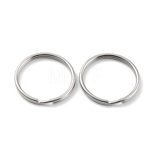 304 Stainless Steel Split Key Rings STAS-Q314-02F-P-1