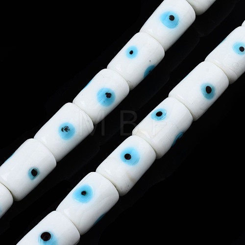 Handmade Evil Eye Lampwork Beads LAMP-N029-013I-1