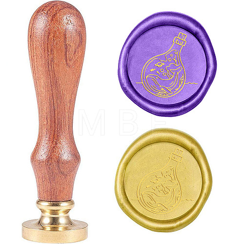 Wax Seal Stamp Set AJEW-WH0208-143-1
