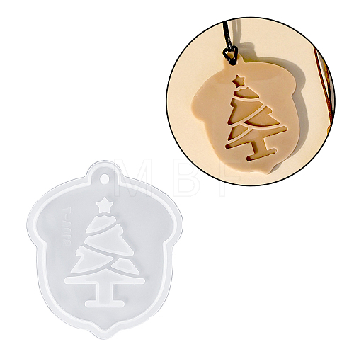 Christmas Theme DIY Silicone Pendant Molds SIMO-G007-01F-1