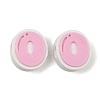 Plastic European Beads PL-CBA02CB-01O-1