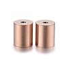 Ion Plating(IP) 304 Stainless Steel Cord Ends STAS-H467-09RG-6mm-2