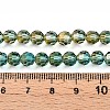 Baking Paint Transparent Glass Beads X1-DGLA-A035-T6mm-A08-5