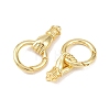 Hand Brass Spring Gate Rings KK-Z132-06G-2