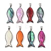 Dyed Natural Shell Pendants SH-G001-01P-1