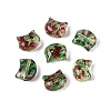 Picasso Transparent Glass Beads SEED-N012-07H-1