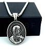 Greek Mythology Stainless Steel Virgin Mary Pendant Necklaces for Men AO8356-1