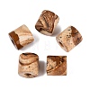 Natural Picture Jasper European Beads G-P520-05R-1