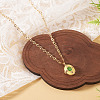 1Pc Brass Enamel Locket Pendants FIND-TA0010-71D-7