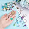 ® Imitation Bubble Tea/Boba Milk Tea Keychain Making Kits DIY-NB0008-01-3