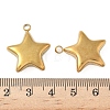 304 Stainless Steel Pendants STAS-S186-01B-G-3