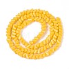 Opaque Glass Beads Strands GLAA-N019-4mm-22-3