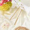 2Pcs Brass Hair Sticks OHAR-WR00003-4