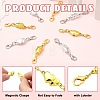 10Pcs 2 Colors Alloy Magnetic Clasps FIND-CJZ0001-011-3