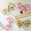 4Pcs 2 Colors Polyester Bowknot Shoe Decorations FIND-GF0005-01-3