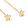 Brass Star Head Pins X-FIND-B009-02G-3