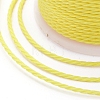 Round Waxed Polyester Cord X-YC-G006-01-1.0mm-04-2