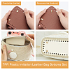 TPR Plastic Imitation Leather Bag Bottoms Set FIND-WH0013-93-4
