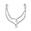 Alloy Rhinestone Hair Chain LS-OHAR-M044-02B-S-1