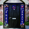 Polyester Hanging Sign for Home Office Front Door Porch Decorations HJEW-WH0023-003-4