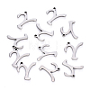 Tarnish Resistant 201 Stainless Steel Charms STAS-R105-Y-2
