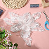 2Pcs Fabric with Tube Beads and Pearl Beads & Sequins Patches DIY-PH0038-13B-5