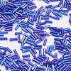 Glass Bugle Beads SEED-E001-9mm-168-3