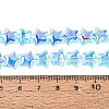 Electroplate Transparent Glass Beads Strands LS-EGLA-N056-04A-B01-4
